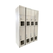 Dampproof and ventilative compact laminate key lock changing room locker