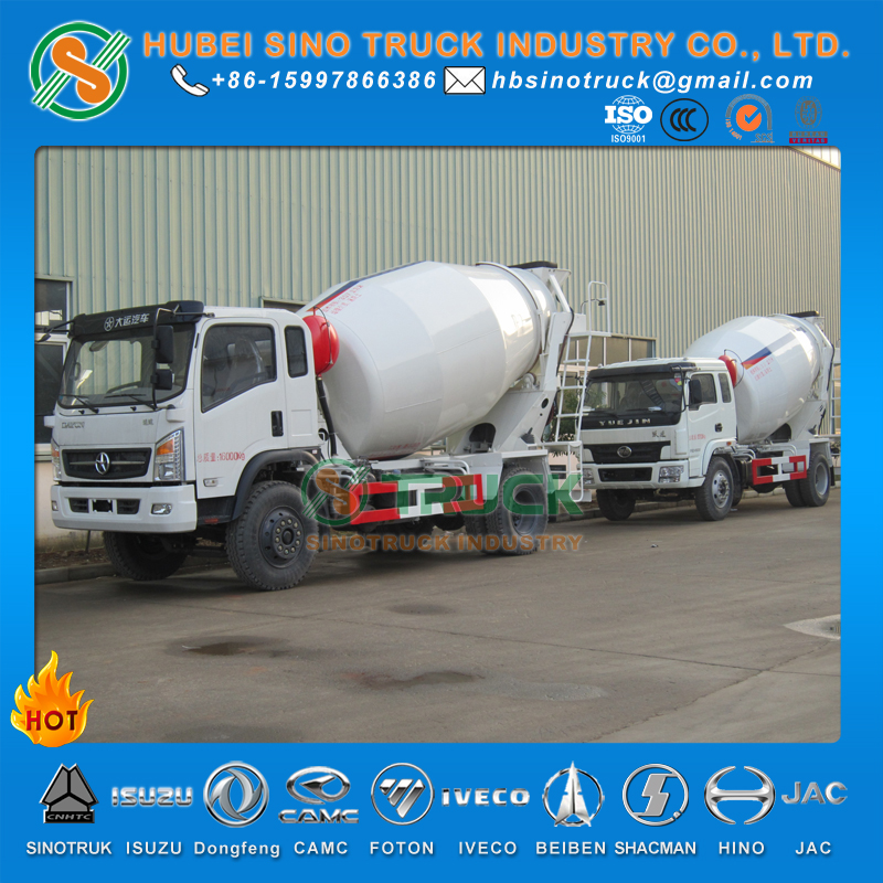 Dayun 4cbm Transit Mixer Truck