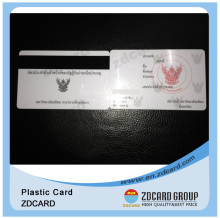 Insurance Cards/PVC Insurance Cards/Pleastic Printing Cards for Insurance Company
