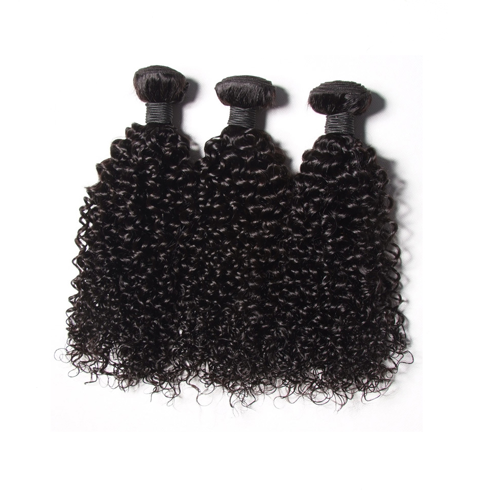 Mink Brazilian hair kinky curly cuticle aligned virgin hair extensions 100% human hair bundles for women ponytail wigs available