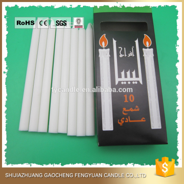 Paraffin Wax Material white household stick bright candles