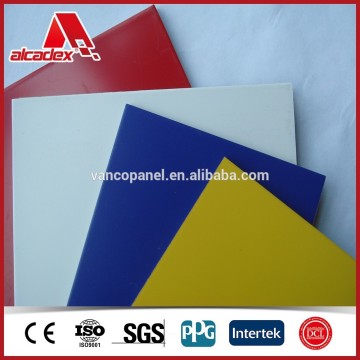 pvdf coating aluminum composite sheets/ALCADEX