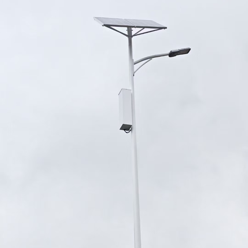 estilo de farola solar con batería colgante hanging battery solar street light style