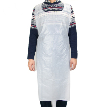 Disposable plastic PE apron