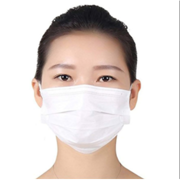 3 ply μίας χρήσης μη υφασμένη χειρουργική μάσκα προσώπου