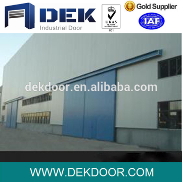 Automatic sliding garage door