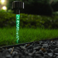 Güneş çim lambası su geçirmez park akrilik ekleme ışık