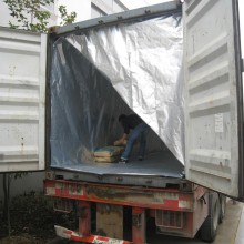 Thermal Insulation Woven Waterproof Container Liner Foil woven Insulation Liner For sea Shipping Container
