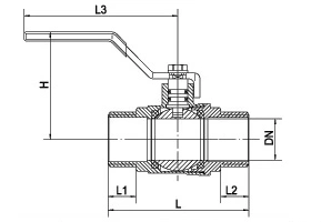 OEM Male Thread Brass Ball Valve