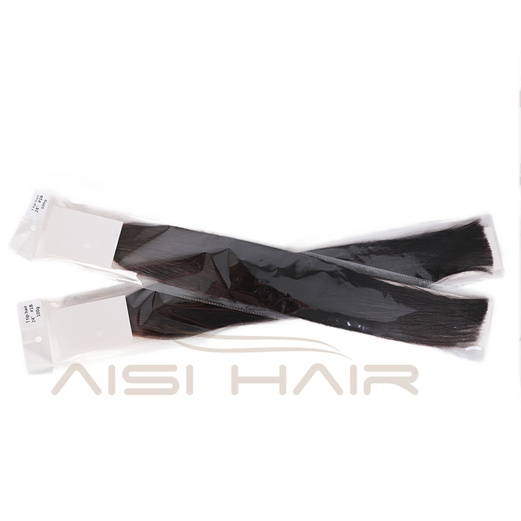 Aisi Hair Double Drawn Pre Bonded I Tip Brazilian Human Hair Extension Keratin I Tip Hair Extensions for Women