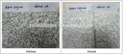 G603 Grey Standard Granite Slab Size