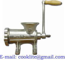 Máquina para picar carne / Picadora de carne manual de fundición