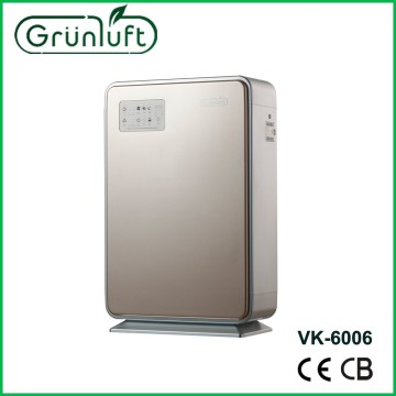 Portable air cleaners with hepa and cigarette smoke absorber