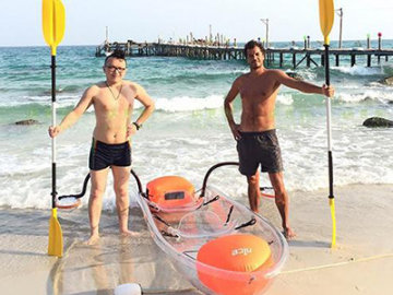 Transparent Rowing Boat