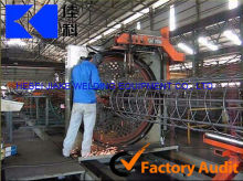 high speed railway using reinforcing cage seam welding machines production line