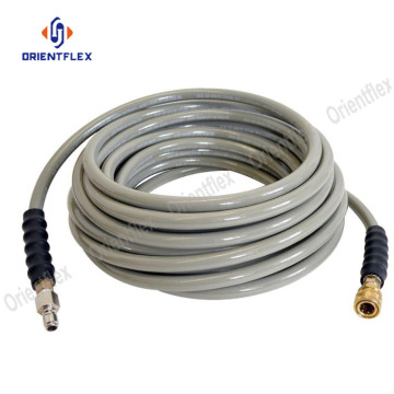 Pressure washer sewer jetter drain cleaning hose