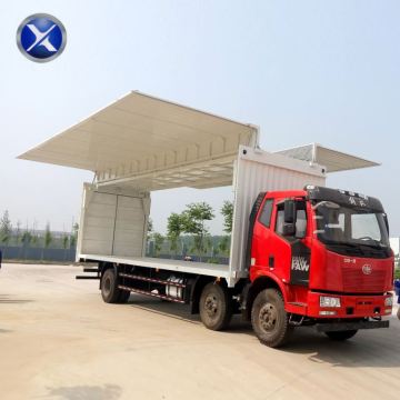 chinese wing opening body truck wing open truck body