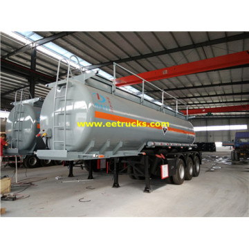 Tri-essieu 25000L Nitric Acid Tank Trailers