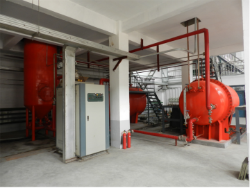 Desorption electrolytic equipment for gold mines