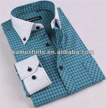 Latest design shirts for men Vintage plaids shirts