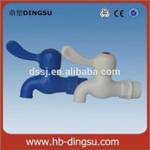 Low price PVC Durk Bule and white color faucet/water tap