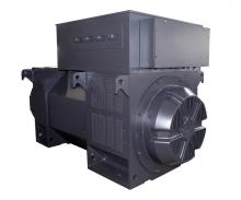Black Color 10500v High Voltage Industrial Alternator