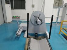 Coil slitting line cutting machine