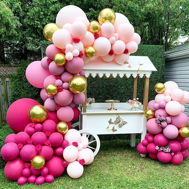 Wedding Balloon Garland Kit Balloon Arch Garland for Wedding Birthday Party Decorations