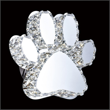 led crystal indoor decorative wall lights