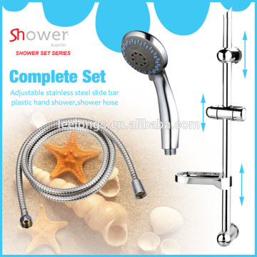 Well chrome plated rainfall single shower handle spary hand