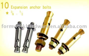 expansion anchor bolts