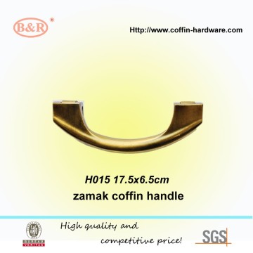 Zamak coffin handle; casket handle; casket hardware H015