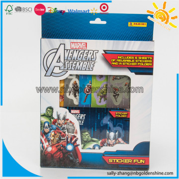 The Avengers Sticker Set Box