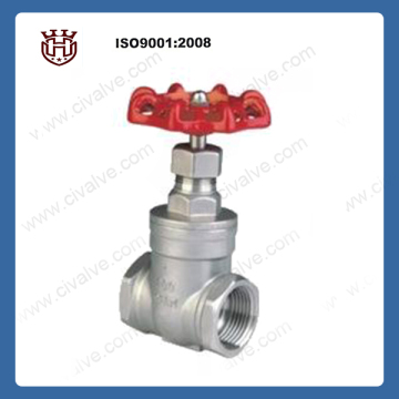 SS 304 screw gate valve DN20-DN100