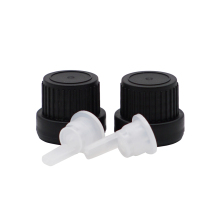 Plastic Tamper Evidnet cap Black Plastic Cap