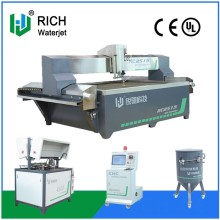 CE certificate high accuracy water jet machine cut glass