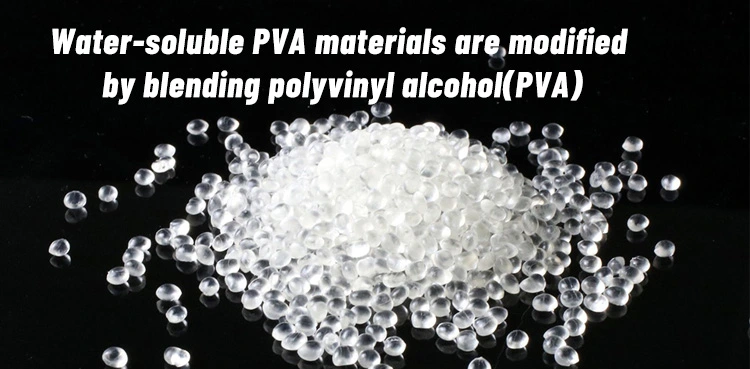 China Polyvinyl Alcohol Water Soluble PVA Granules for Disposable Washing Laundry Bag Use in Hospital Environmentally Protection