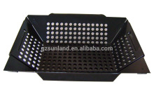 Porcelain Coated Square bbq grill Wok Topper