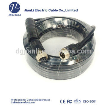 4 pin Front panel mount soldering male female wire connector with high quality