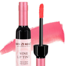Glossy Pink Brown Stick Rose Red Waterproof Cherry Red Wine Lip Gloss