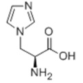 1H-имидазол-1-пропаноевая кислота, a-амино-, (57251886, aS) - CAS 114717-14-5