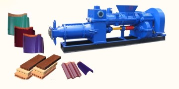 clay tile extruder