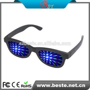 Promotion!! Love heart diffraction glasses plastic christmas 3d glasses