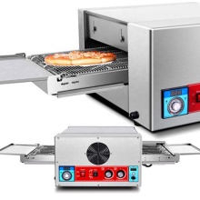 12/18/32 Inch Commercial Automatic Chain Type Gas/Electric Conveyor Pizza Oven
