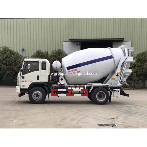 Mixer truck with Yuchai 160 hp engine