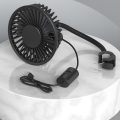 Vehicle mini air conditioner rotating cooling car fan