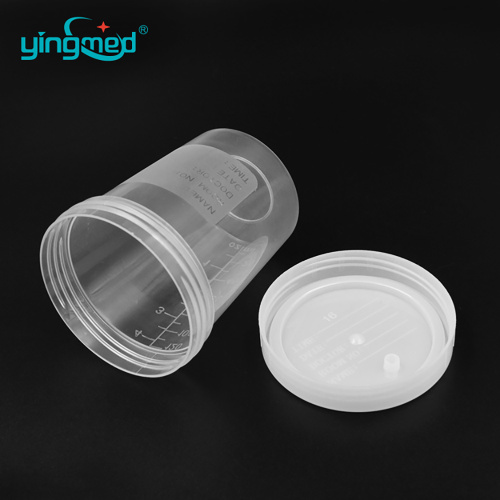 High quality Plastic Collection Container Unisex Urine Cup