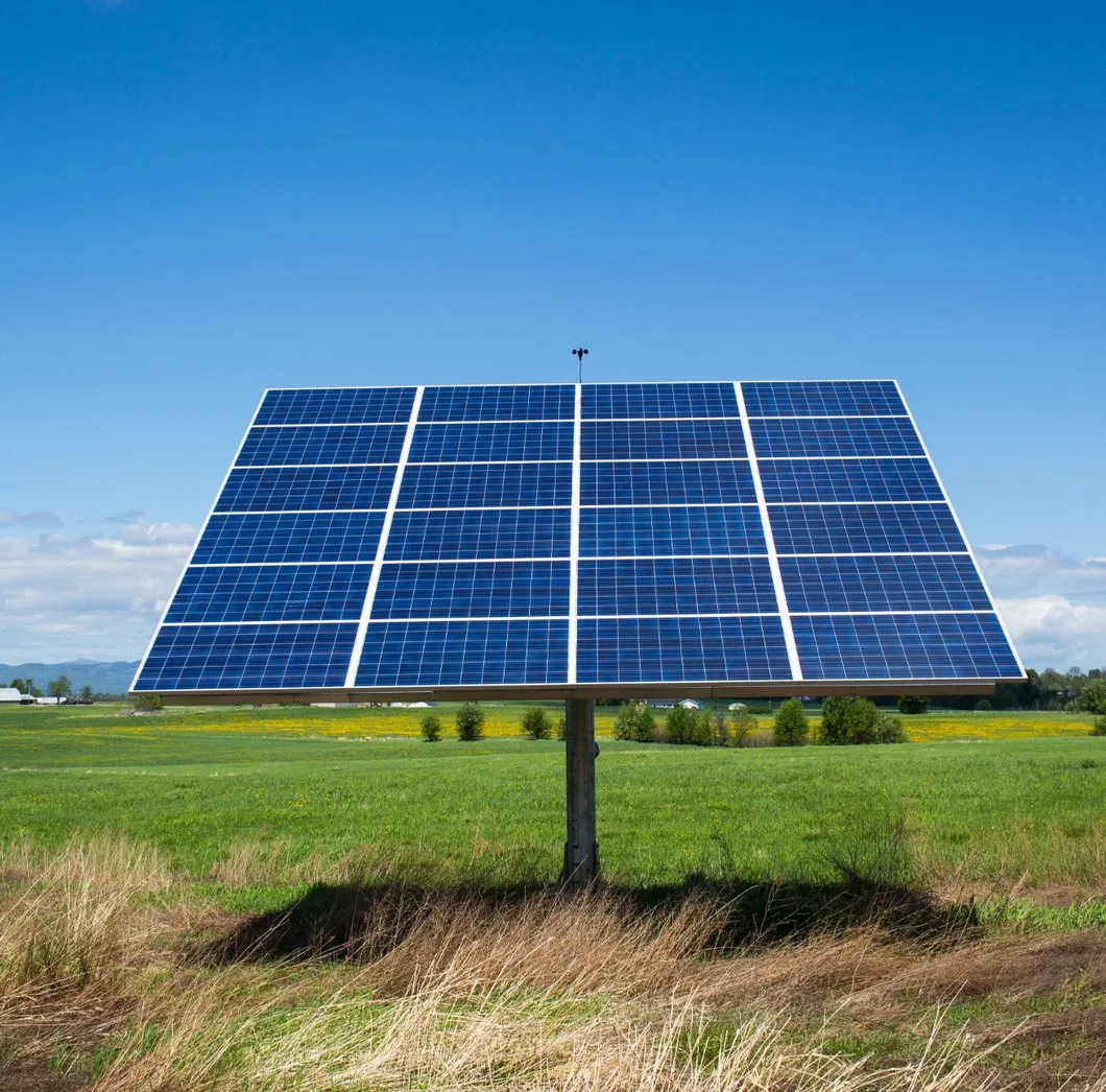 Ground Solar Energy Bracket PV Ground Mounting Structures System with Ground Screw