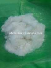 1.2DX32MM white hollow siliconized polyester staple fiber