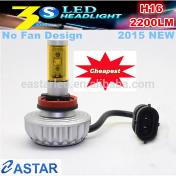 IP68 waterproof fanless motor cycling led headlight